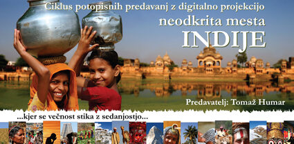 V čarobno Indijo s Tomažem Humarjem!