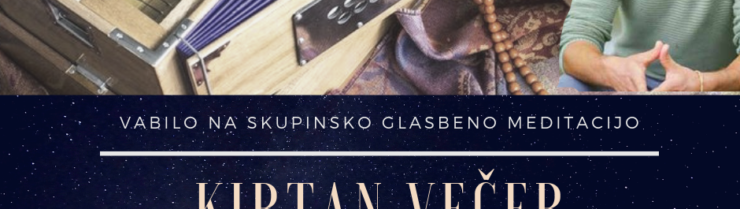 Celje: skupinska glasbena meditacija